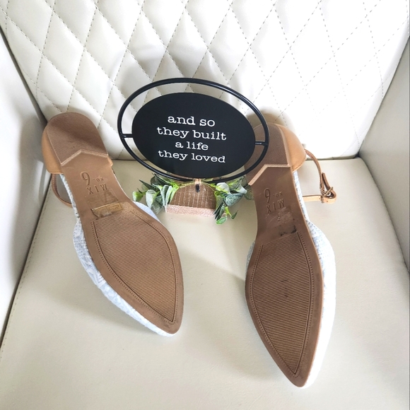 Women's Mix No 6 Blue/White/Beige Sze 9.5 Sandal. GREAT CONDITION - Picture 9 of 16